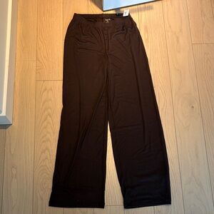 Gap body NWT chocolate brown Wide Leg Lounge Pants